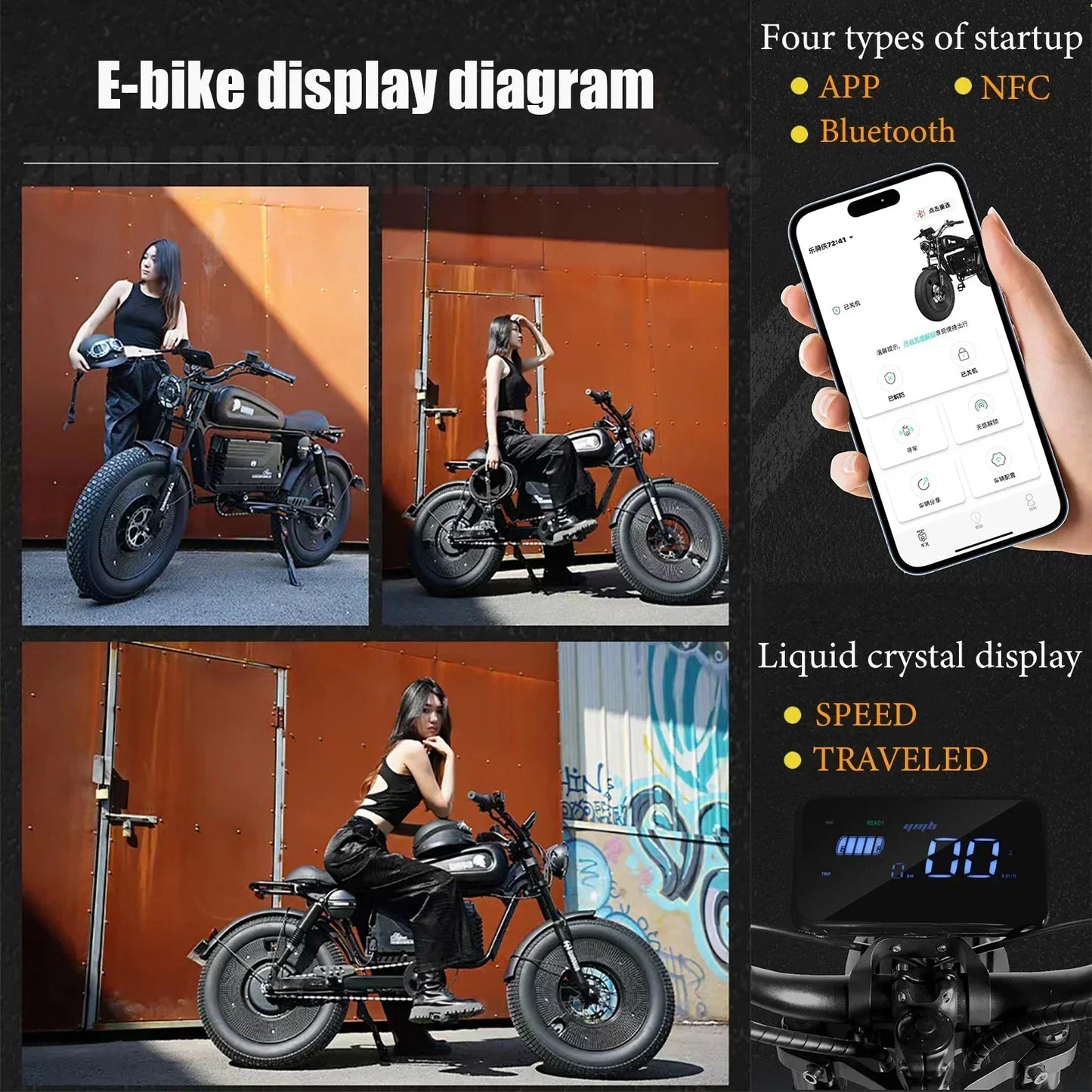 Off-road Electric Bicycle 20 inch fat tire