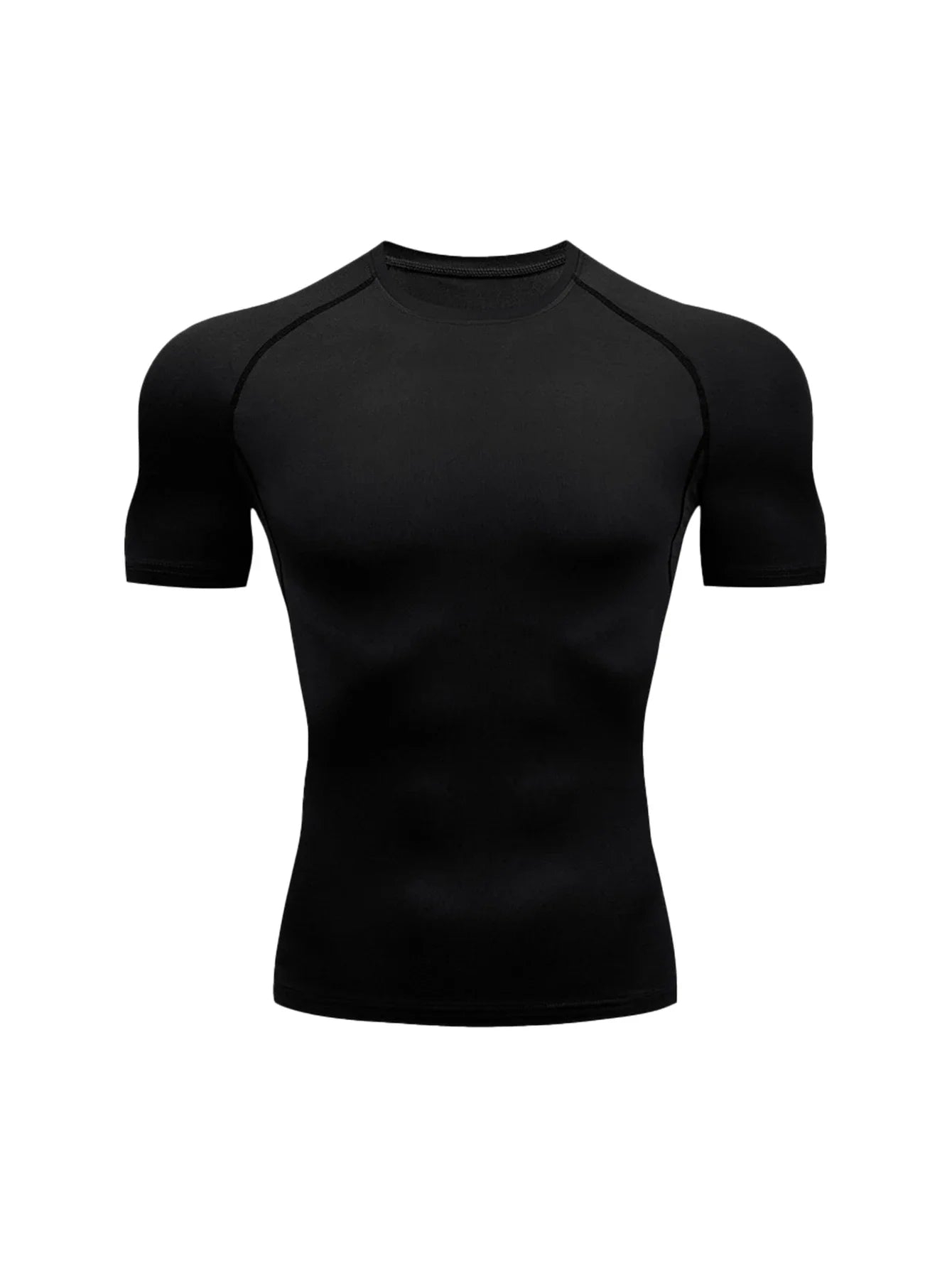 Men's Gym Training T Shirt, Breathable Compression
