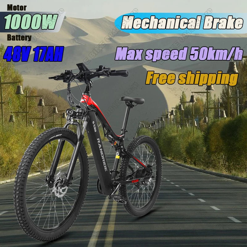 Electric Bike Hydraulic brake 27*2.4inch tire