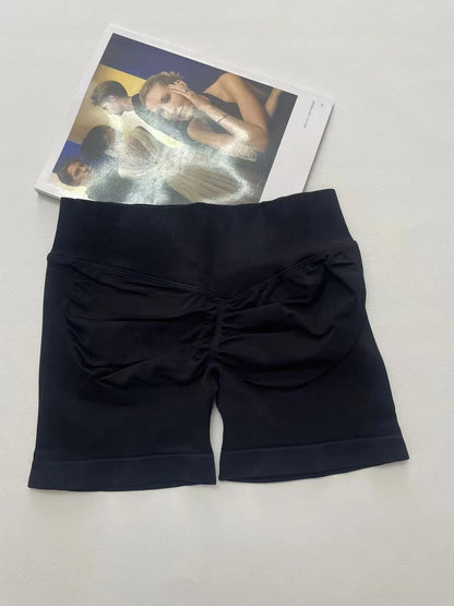 Women's Yoga Shorts Stretch Breathable Running Shorts