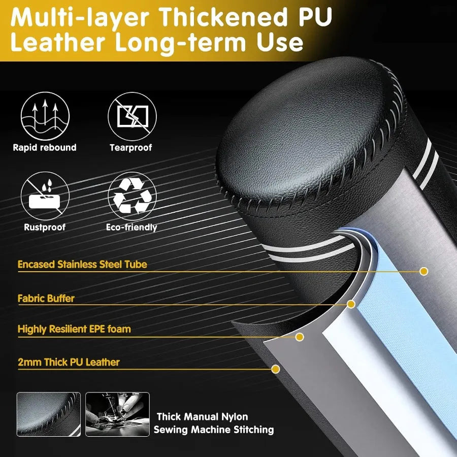 Freestanding Punching Bag with Boxing Gloves for MMA