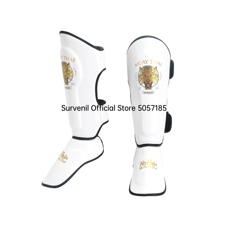 Shin Guards Kickboxing Muay Thai Leg Instep Protection Pads