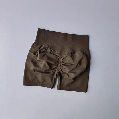 Women's High-Waist Breathable Yoga Shorts for Summer
