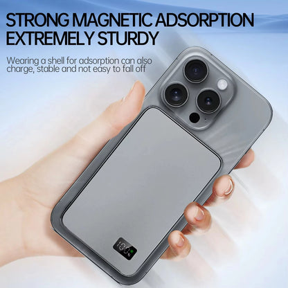 MagSafe Magnetic Wireless Fast Charging Portable Battery Display