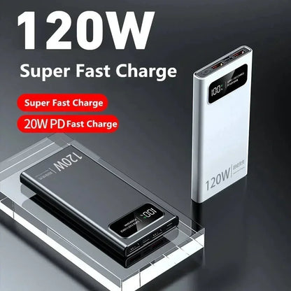 Digital Display PowerBank For iPhone Samsung Huawei