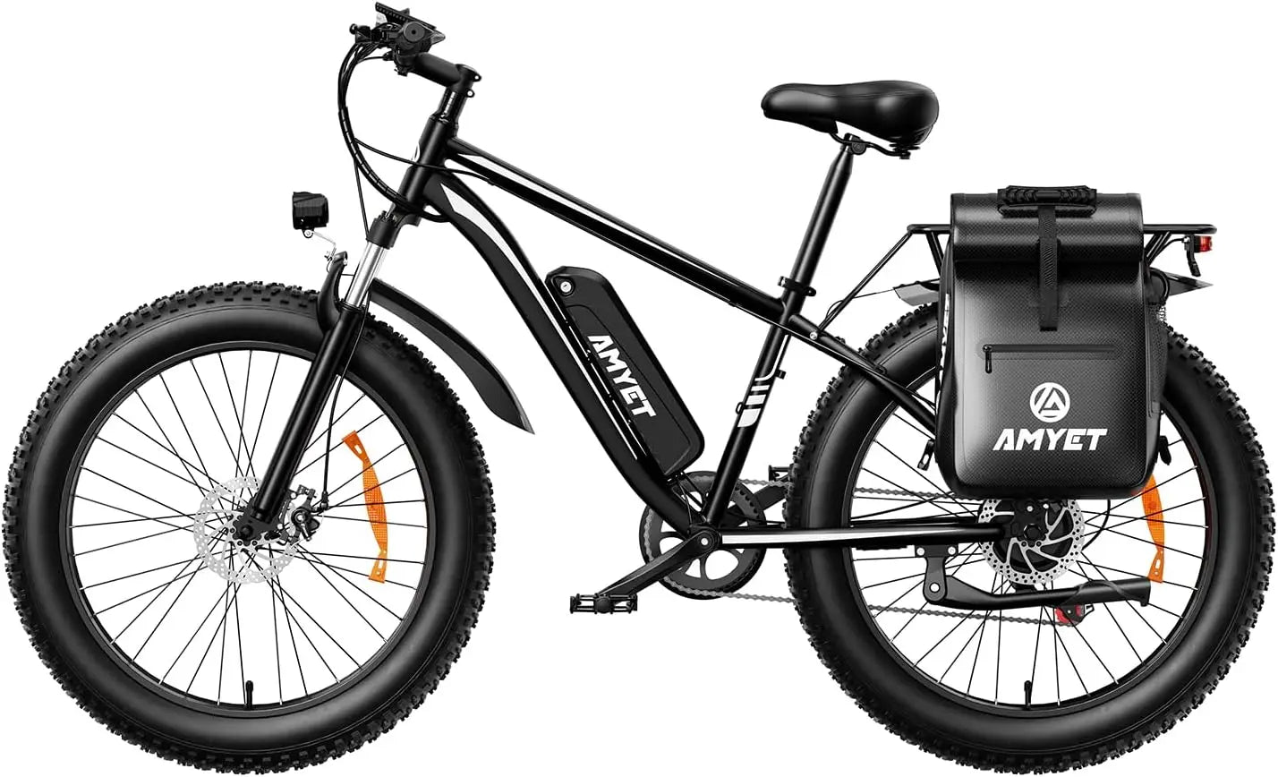 Adults 1000W Electric Bicycle 26" Fat Tire, 31mph Shock Absorber