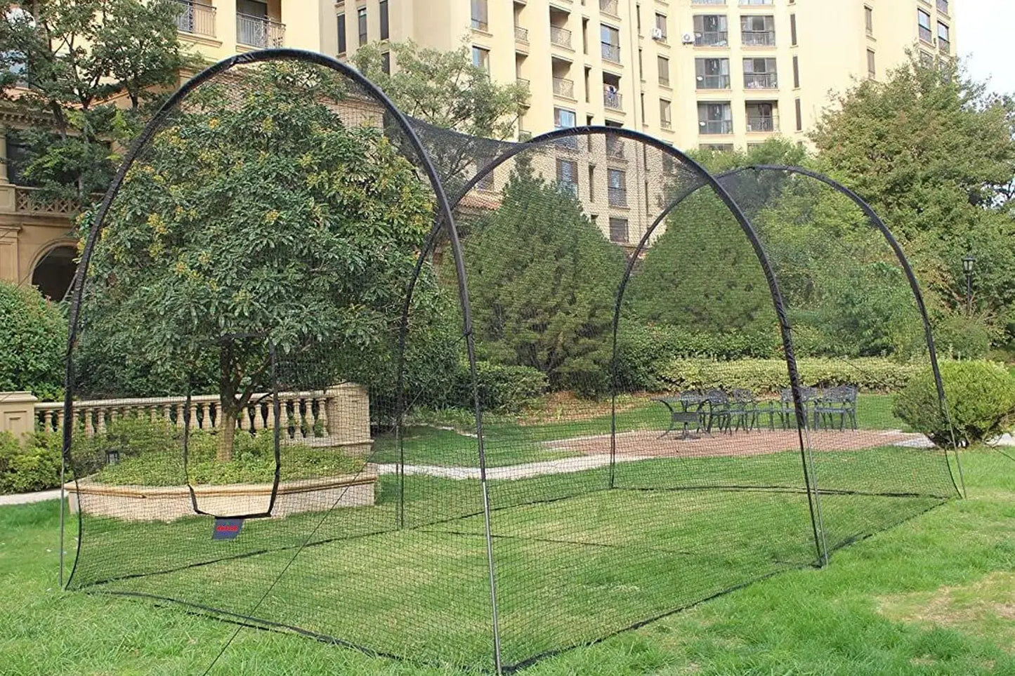 Batting Cage Baseball Softball - 22FT Heavy Duty Steel Frame