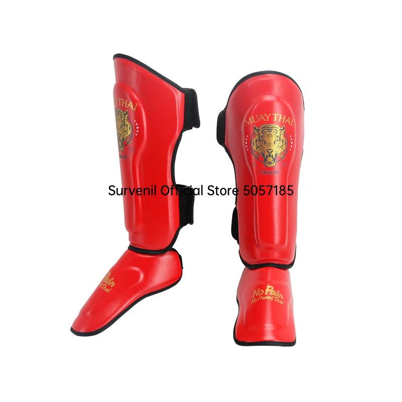 Shin Guards Kickboxing Muay Thai Leg Instep Protection Pads