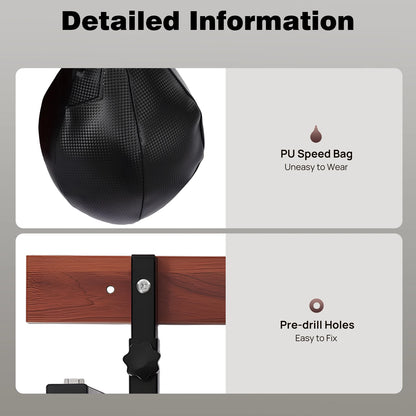 Professional Wall Mounted Punching Ball Speed Bag