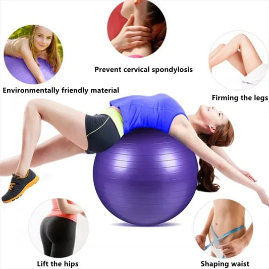 Big Inflatable Yoga Exercise Ball
