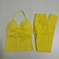 Women Backless Tank Tops High Waist Scrunch Gym Suit