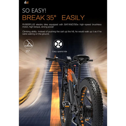 Mountain Electric bicycle 750W Motor