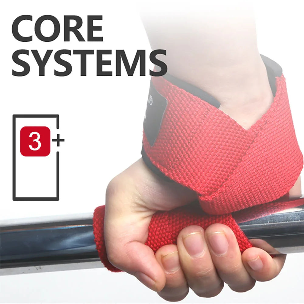 Weightlifting Wrist Straps Strength Training Support Grip Band