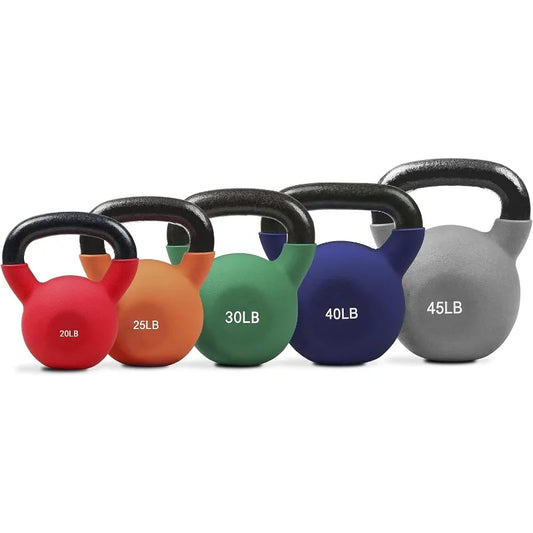 cast iron kettlebells 5lbs-50lbs full body workout