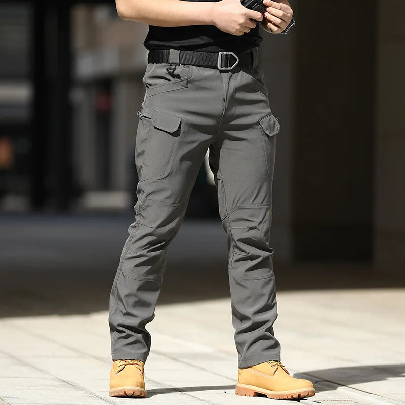 Men Waterproof Hunting Fishing Camping Pants Wear-resistant