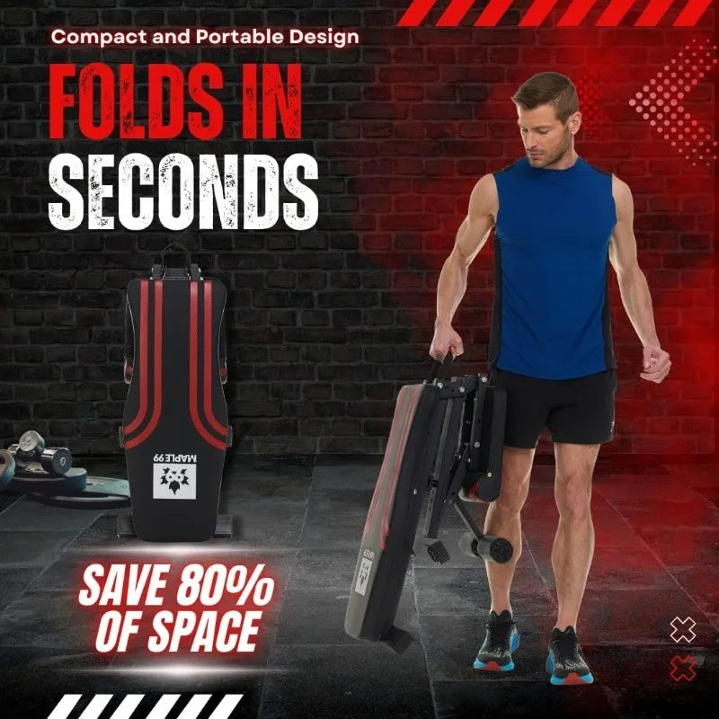 Adjustable Weight Bench - Professional Grade Equipment for Full Body Workout