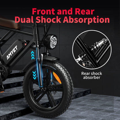 Adults Electric Bike 1000W Motor 48V 20AH 20“ Tire
