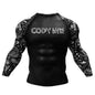 Muay Thai Boxing Compressed Jerseys Anti Shrink
