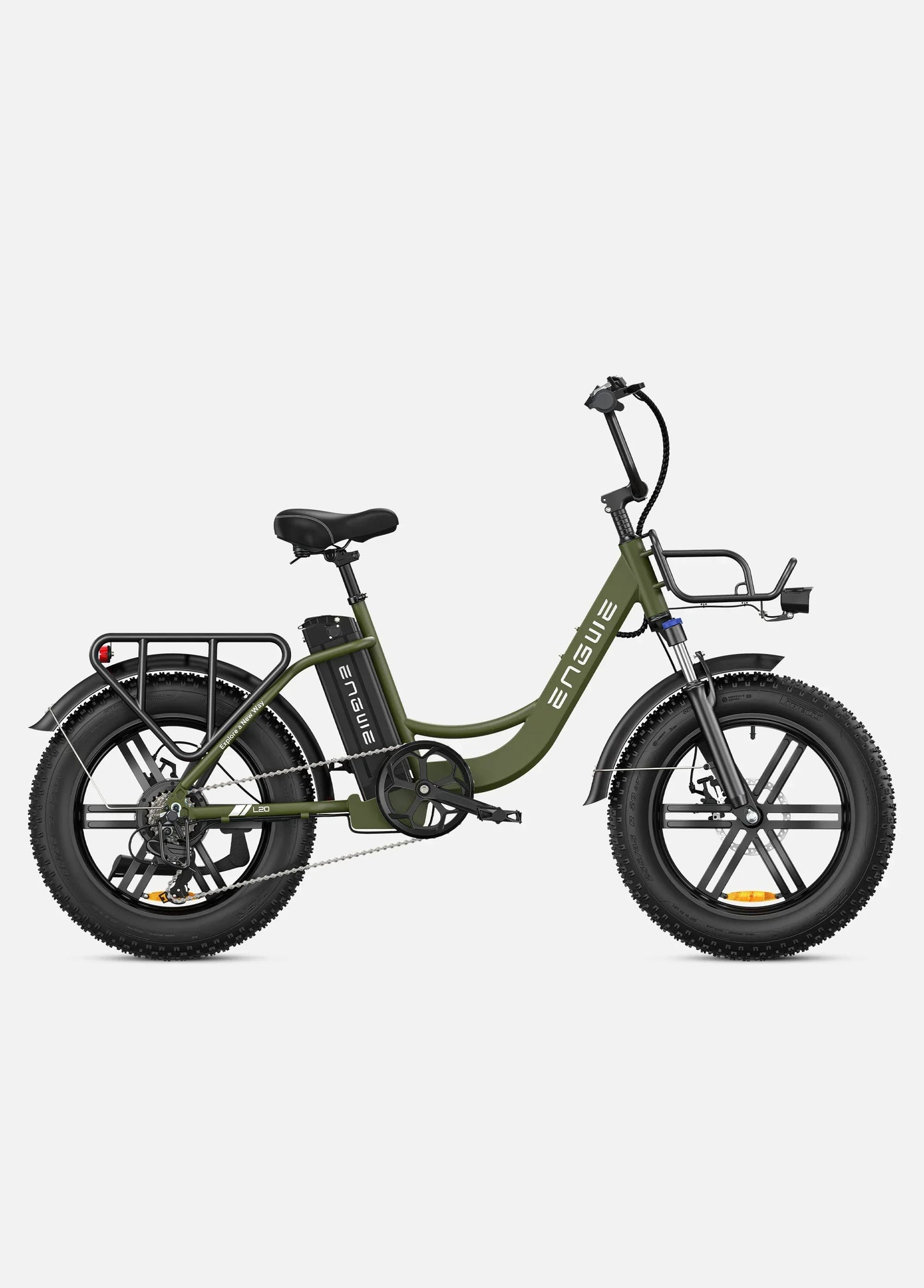 Fat Tire 140km Mileage Mountain Electric Bike