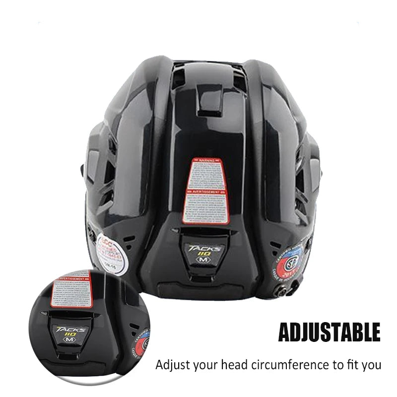 Adjustable Hockey Helmet Full Face Adult