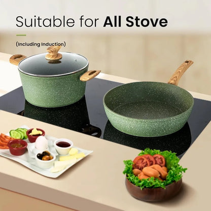 30 Piece Cookware Set Nonstick Pots and Pans