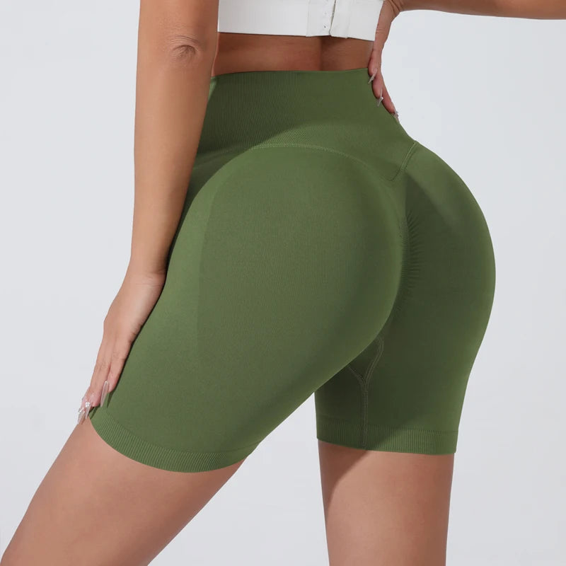 Women's High-Waist Breathable Yoga Shorts for Summer