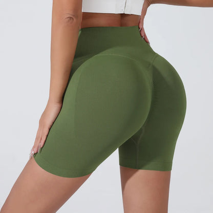 Women's High-Waist Breathable Yoga Shorts for Summer