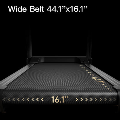 Home Folding Incline Treadmill with Pulse Sensors, 3.0 HP