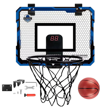 Toy Door Basketball Hoops with Electronic Scoreboard