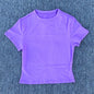Women's Short Sleeved Yoga T-shirt for Fitness