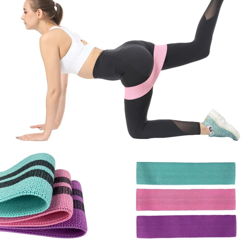 Yoga Fitness Resistance Band Buttocks Expansion