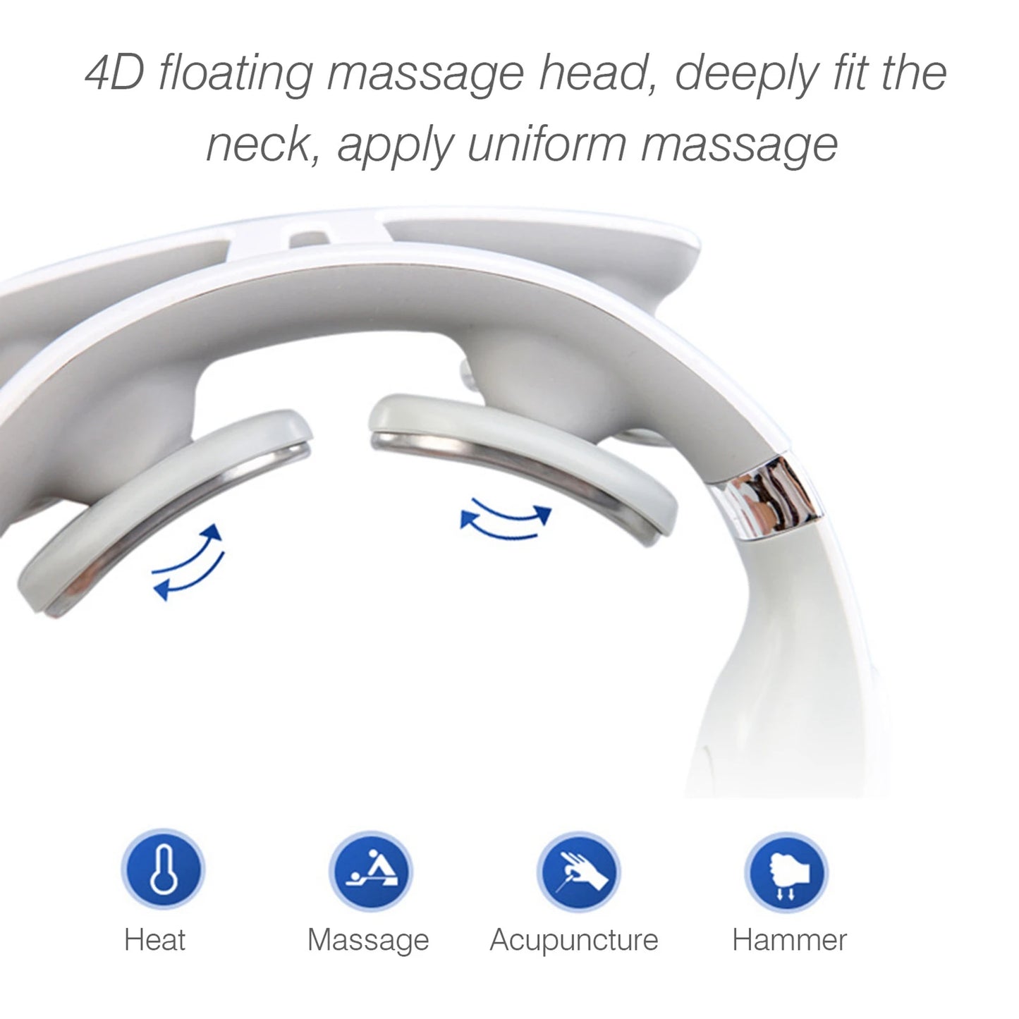 Neck Massager for Neck Tension Vibrator Heating Massager