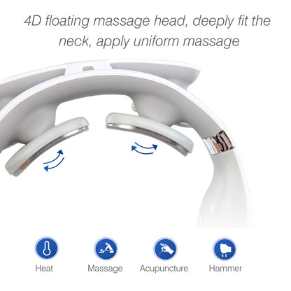 Neck Massager for Neck Tension Vibrator Heating Massager