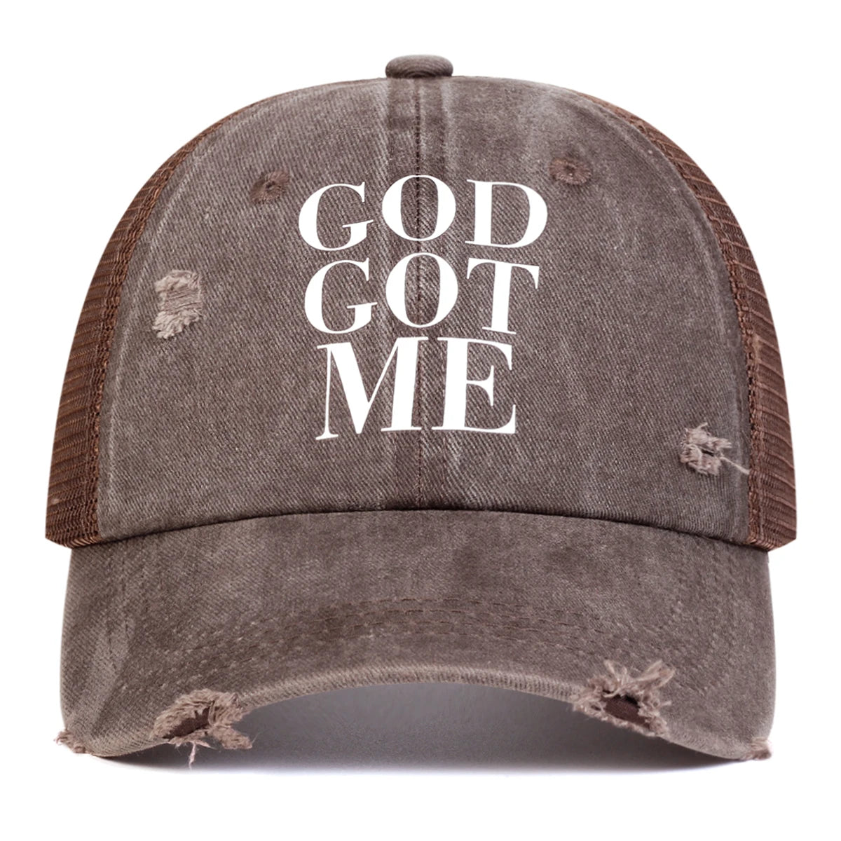 Unisex Letter Printing Outdoor Adjustable Sunscreen Hat ﻿