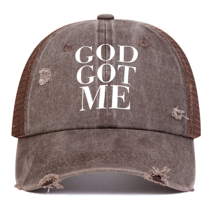 Unisex Letter Printing Outdoor Adjustable Sunscreen Hat ﻿