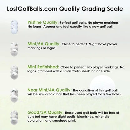 Lost Golf Balls Recycled & Used Near Mint Condition