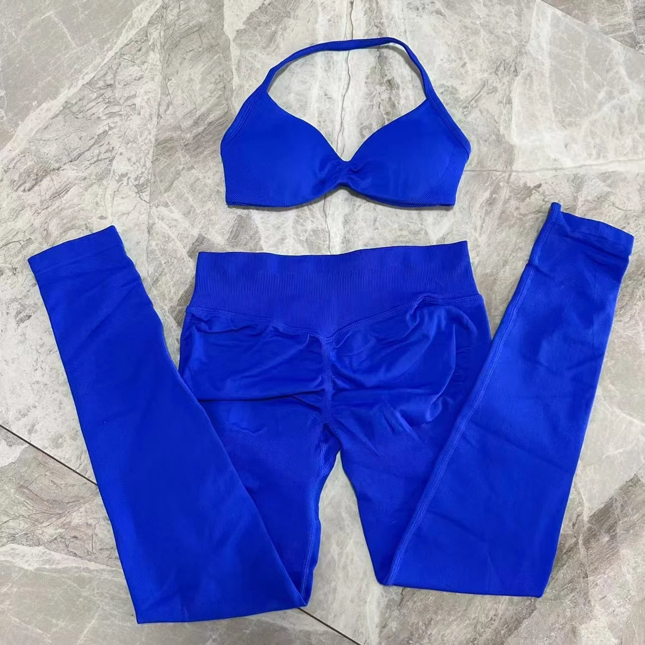 Sports Bra Fitness Gym Clothing Workout Set 2 Pieces