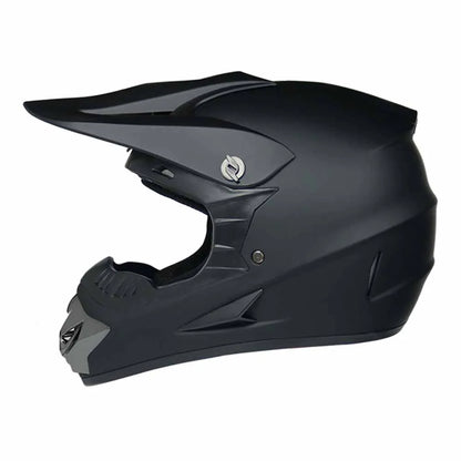 Motocross Helmets Purple Track Full face wear resistant