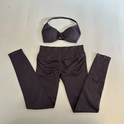 Sports Bra Fitness Gym Clothing Workout Set 2 Pieces