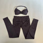 Sports Bra Fitness Gym Clothing Workout Set 2 Pieces