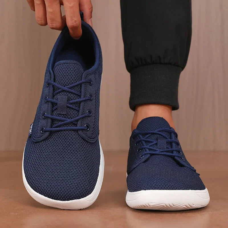 Wide Toe Shoes Breathable Knitted Mesh Comfortable Barefoot