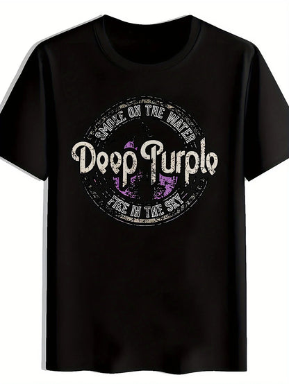 Men's Vintage Rock Band Graphic T-Shirt