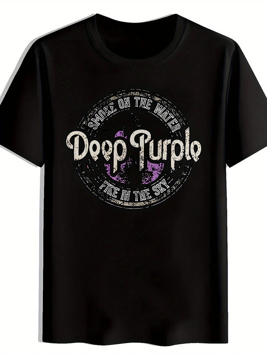 Men's Vintage Rock Band Graphic T-Shirt