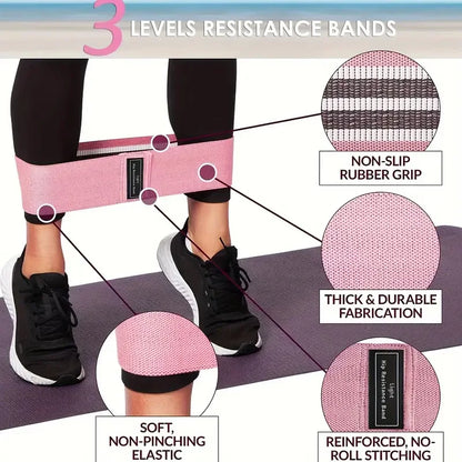 Yoga Fitness Resistance Band Buttocks Expansion
