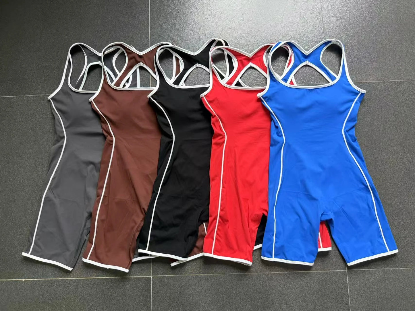 Open Back Yoga Suit