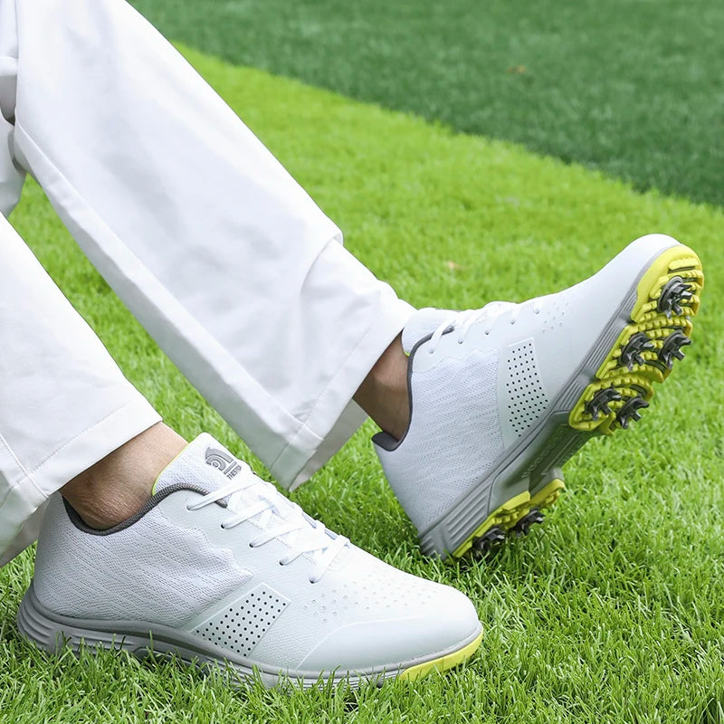 Men Professional Golf Shoes with anti- Slip Walking