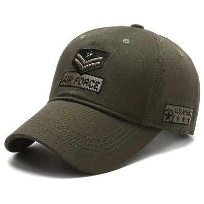 1Unisex AIR FORCE Letter Baseball Cap