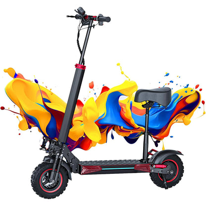 Electric Scooter with Seat, Max speed 30Mph, Range 35Miles