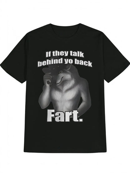 Funny Men's Short Sleeve Graphic Fashion T-shirt