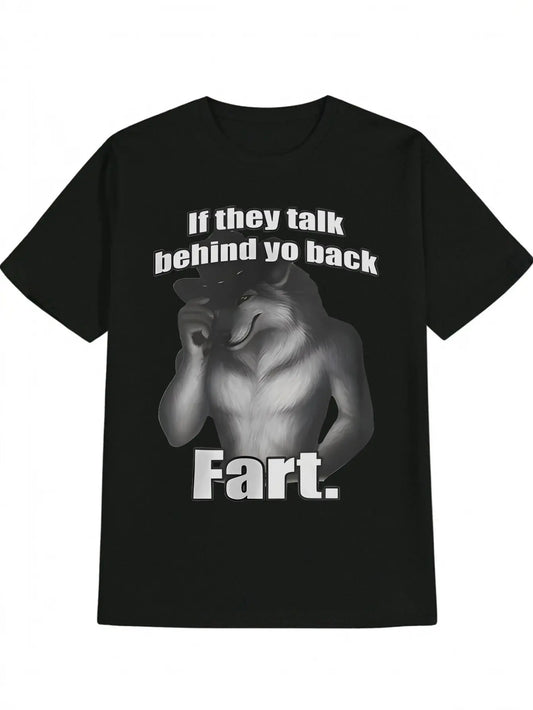 Funny Men's Short Sleeve Graphic Fashion T-shirt